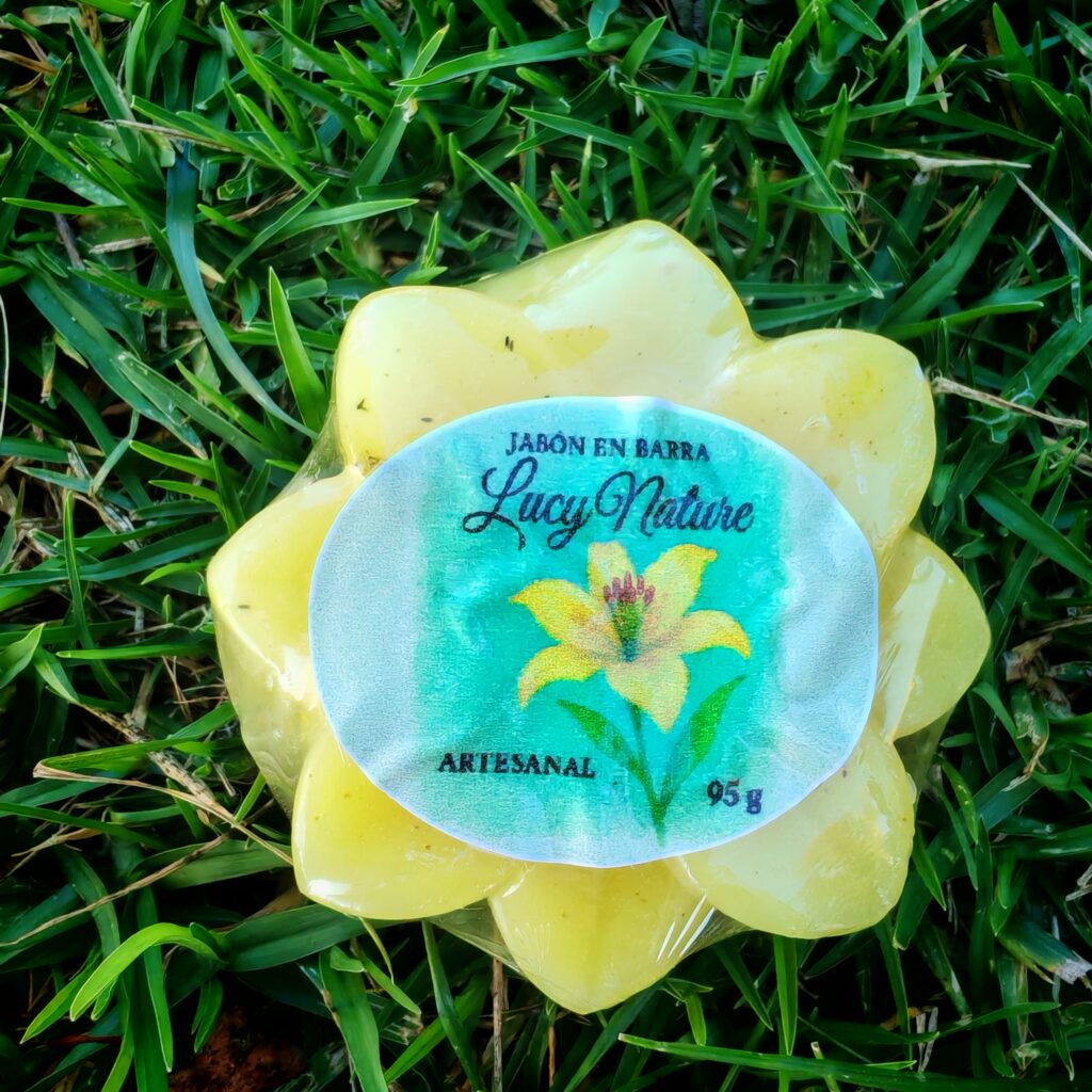 Lucy Nature jabón barra caléndula y miel 95g