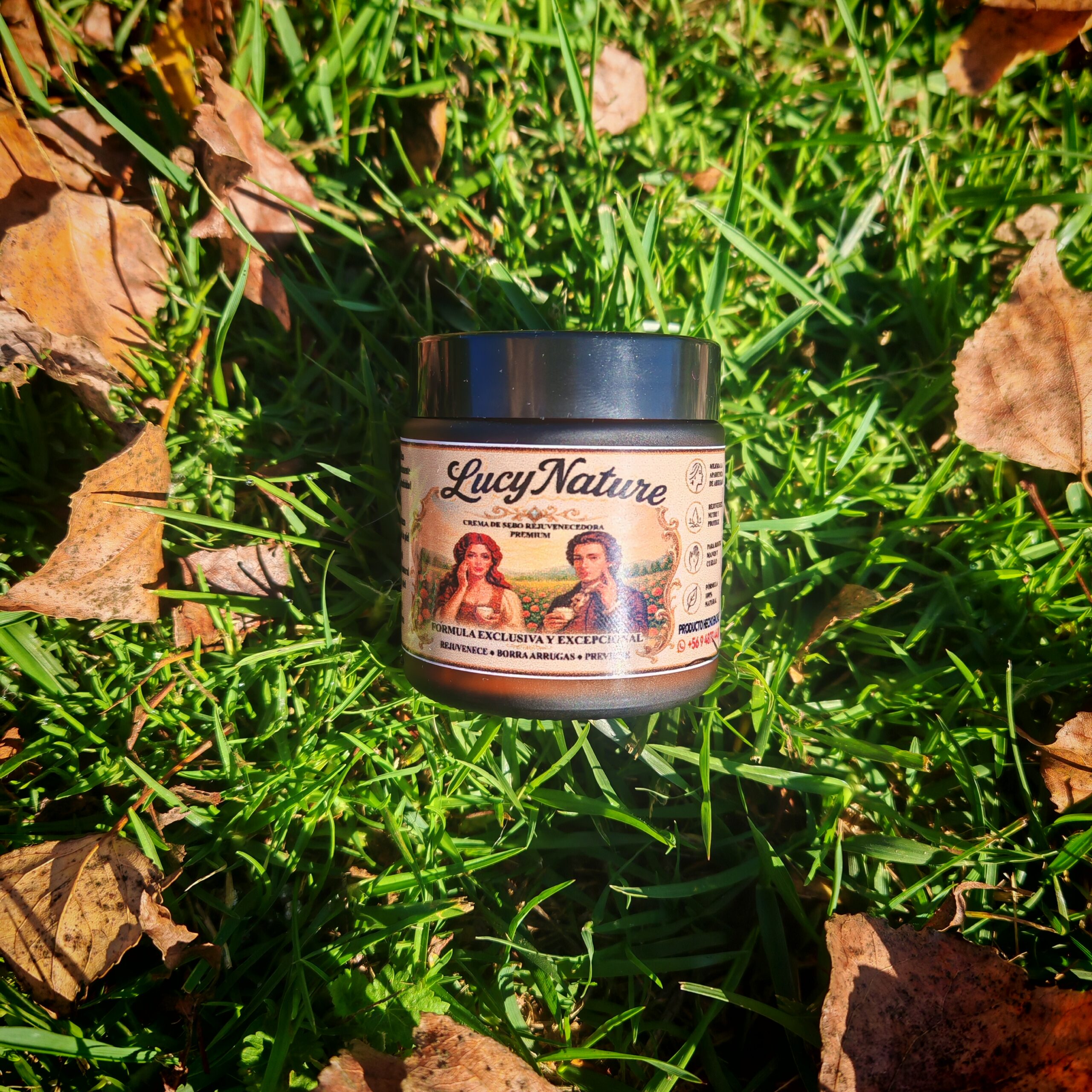 Lucy Nature crema de sebo de res rejuvenecedora premium 100g